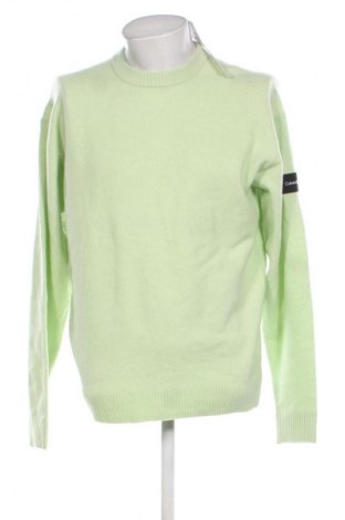 Męski sweter Calvin Klein, Rozmiar M, Kolor Zielony, Cena 554,99 zł