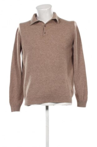 Ανδρικό πουλόβερ Massimo Dutti, Μέγεθος XL, Χρώμα  Μπέζ, Τιμή 22,99 €