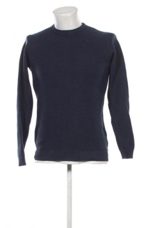 Pulover de bărbați Pull&Bear, Mărime M, Culoare Albastru, Preț 65,99 Lei
