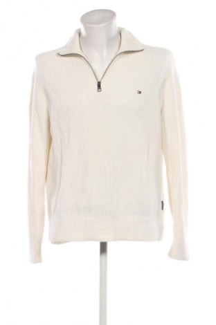 Herrenpullover Tommy Hilfiger, Größe L, Farbe Weiß, Preis 142,99 €