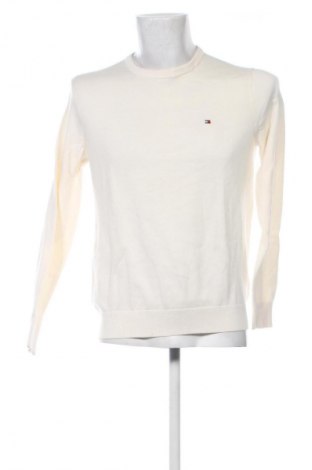 Pulover de bărbați Tommy Hilfiger, Mărime S, Culoare Ecru, Preț 279,99 Lei