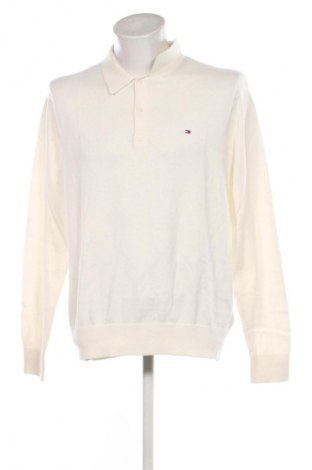 Pulover de bărbați Tommy Hilfiger, Mărime XL, Culoare Alb, Preț 504,99 Lei