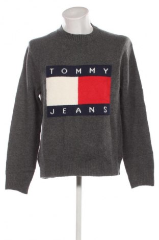 Pulover de bărbați Tommy Jeans, Mărime M, Culoare Gri, Preț 589,99 Lei