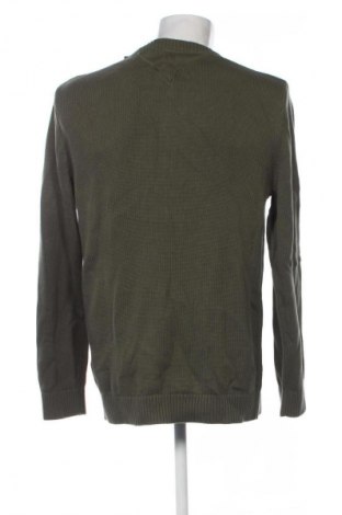 Herrenpullover Tommy Jeans, Größe L, Farbe Grün, Preis 104,99 €