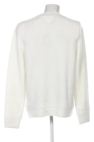 Herrenpullover Tommy Jeans, Größe M, Farbe Weiß, Preis 119,99 €