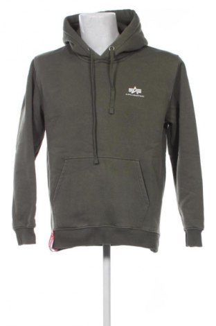 Мъжки суичър Alpha Industries, Размер L, Цвят Зелен, Цена 55,99 лв.