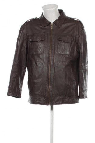 Мъжко кожено яке Camel Active, Размер L, Цвят Кафяв, Цена 226,00 лв.