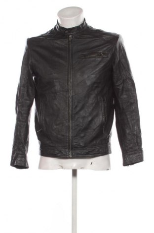 Herren Lederjacke Selected Homme, Größe M, Farbe Schwarz, Preis 119,99 €