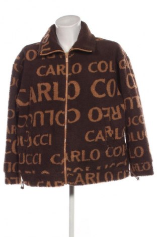 Herren Fleecejacke Carlo Colucci, Größe L, Farbe Mehrfarbig, Preis € 47,99
