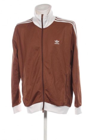 Bluză trening de bărbați Adidas, Mărime XL, Culoare Maro, Preț 367,99 Lei