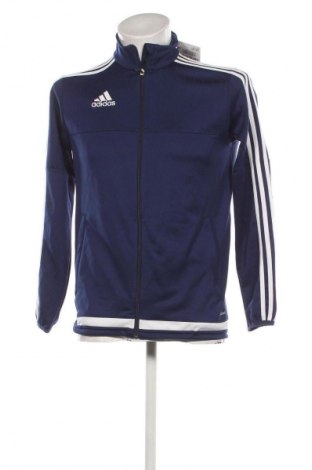 Herren Sportoberteil Adidas, Größe S, Farbe Blau, Preis 33,99 €