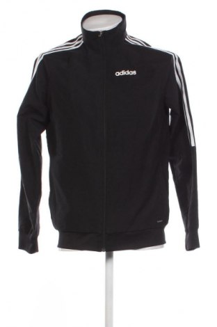 Ανδρική αθλητική ζακέτα Adidas, Μέγεθος S, Χρώμα Μαύρο, Τιμή 30,99 €