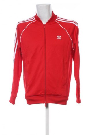 Мъжко спортно горнище Adidas Originals, Размер L, Цвят Червен, Цена 84,99 лв.