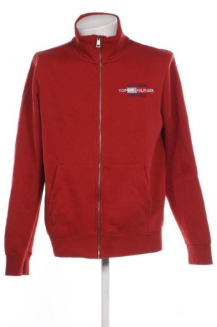 Мъжко спортно горнище Tommy Hilfiger, Размер XL, Цвят Червен, Цена 89,99 лв.
