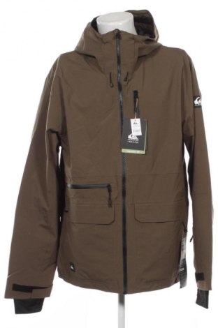 Ανδρικό μπουφάν για χειμερινά σπορ Quiksilver, Μέγεθος XXL, Χρώμα Πράσινο, Τιμή 157,99 €