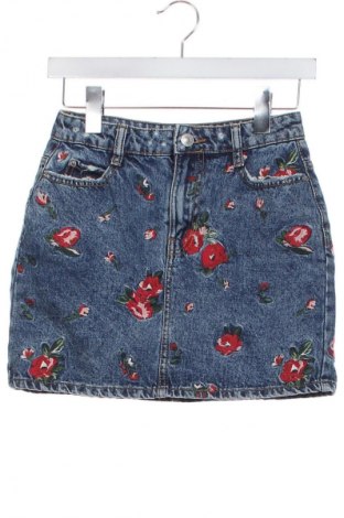 Fustă Bershka, Mărime XXS, Culoare Albastru, Preț 39,99 Lei