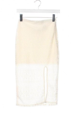Rock H&M Divided, Größe XXS, Farbe Ecru, Preis 9,99 €