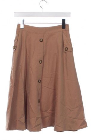Φούστα SHEIN, Μέγεθος XS, Χρώμα Καφέ, Τιμή 14,99 €