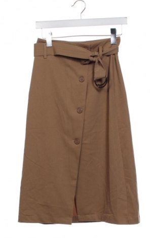 Szoknya Unbranded, Méret XS, Szín Barna, Ár 4 636 Ft