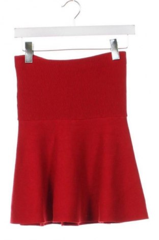 Пола Zara, Размер XS, Цвят Червен, Цена 20,00 лв.