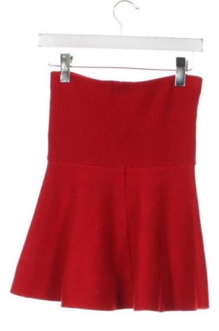 Пола Zara, Размер XS, Цвят Червен, Цена 20,00 лв.
