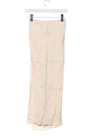 Spódnica Zara, Rozmiar XS, Kolor Beżowy, Cena 33,99 zł