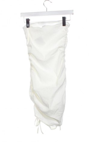 Kleid Bershka, Größe XS, Farbe Weiß, Preis € 11,99