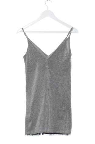 Šaty  Bershka, Velikost XS, Barva Stříbrná, Cena  309,00 Kč