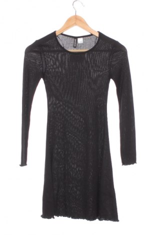 Kleid H&M Divided, Größe XXS, Farbe Schwarz, Preis 20,99 €