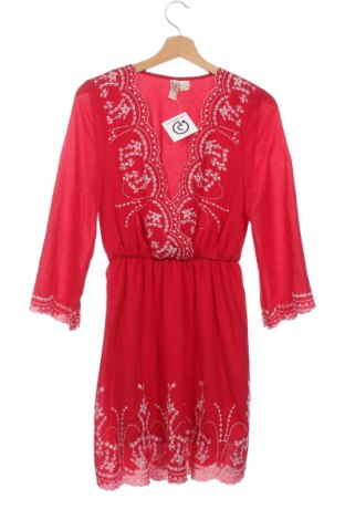 Kleid H&M Divided, Größe XS, Farbe Rot, Preis € 15,00