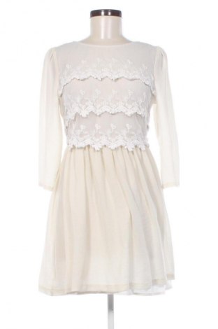 Sukienka Topshop, Rozmiar M, Kolor ecru, Cena 110,07 zł
