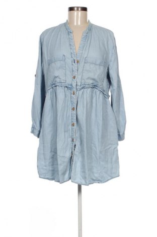 Kleid Zara, Größe L, Farbe Blau, Preis 17,30 €