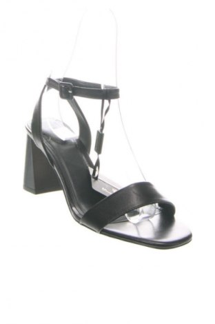 Σανδάλια Massimo Dutti, Μέγεθος 39, Χρώμα Μαύρο, Τιμή 75,99 €