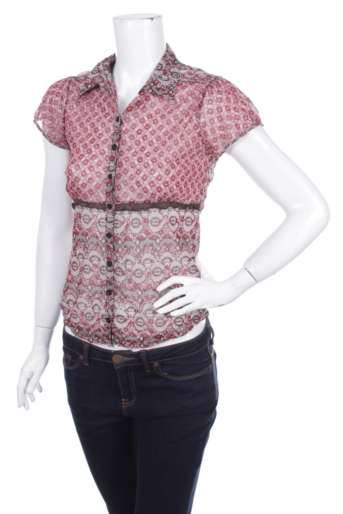 Γυναικείο πουκάμισο Mexx, Μέγεθος S, Χρώμα Πολύχρωμο, Τιμή 9,28 €