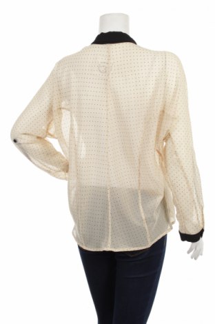 Γυναικείο πουκάμισο Bershka, Μέγεθος L, Χρώμα  Μπέζ, Τιμή 17,53 €