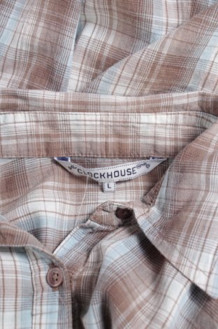 Γυναικείο πουκάμισο Clockhouse, Μέγεθος L, Χρώμα Πολύχρωμο, Τιμή 15,46 €