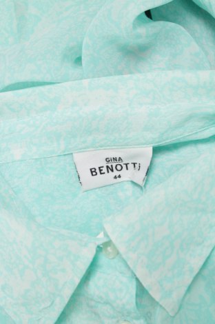 Γυναικείο πουκάμισο Gina Benotti, Μέγεθος XL, Χρώμα Πράσινο, Τιμή 17,53 €