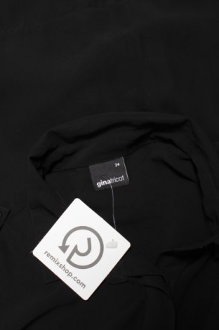 Γυναικείο πουκάμισο Gina Tricot, Μέγεθος XS, Χρώμα Μαύρο, Τιμή 11,13 €