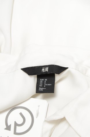 Γυναικείο πουκάμισο H&M, Μέγεθος M, Χρώμα Λευκό, Τιμή 14,74 €