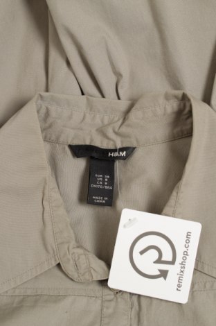 Γυναικείο πουκάμισο H&M, Μέγεθος M, Χρώμα Γκρί, Τιμή 22,16 €