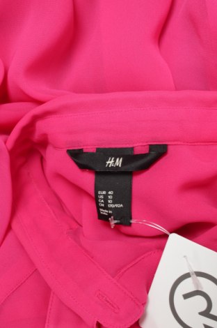 Γυναικείο πουκάμισο H&M, Μέγεθος L, Χρώμα Ρόζ , Τιμή 16,49 €