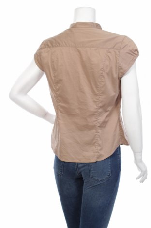 Γυναικείο πουκάμισο H&M, Μέγεθος L, Χρώμα  Μπέζ, Τιμή 11,86 €