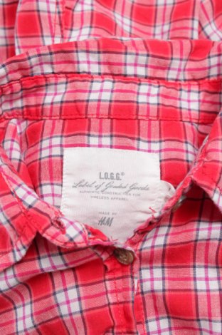 Γυναικείο πουκάμισο H&M L.o.g.g, Μέγεθος S, Χρώμα Κόκκινο, Τιμή 11,86 €