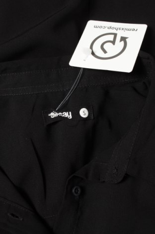Γυναικείο πουκάμισο Sinsay, Μέγεθος S, Χρώμα Μαύρο, Τιμή 11,34 €