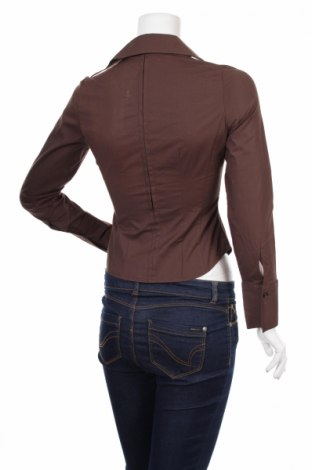 Γυναικείο πουκάμισο Sisley, Μέγεθος XS, Χρώμα Καφέ, Τιμή 18,56 €