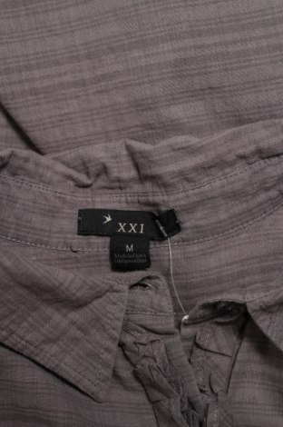 Γυναικείο πουκάμισο Xxi, Μέγεθος M, Χρώμα Γκρί, Τιμή 16,70 €