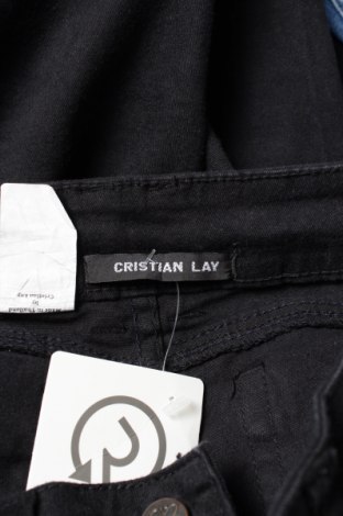 Дамски панталон Cristian Lay, Размер XS, Цвят Черен, Цена 24,25 лв.
