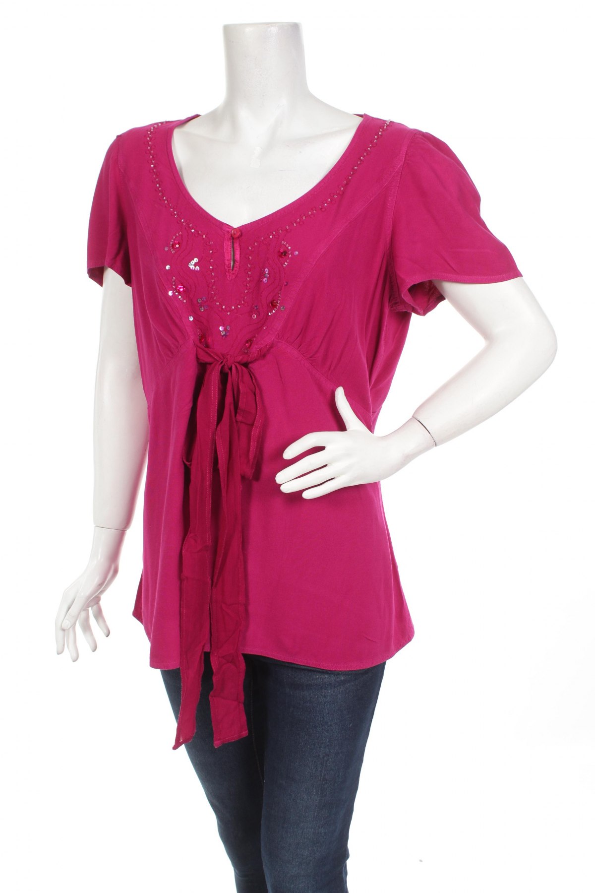 Дамска блуза, Размер XL, Цвят Розов, Цена 25,37 лв.