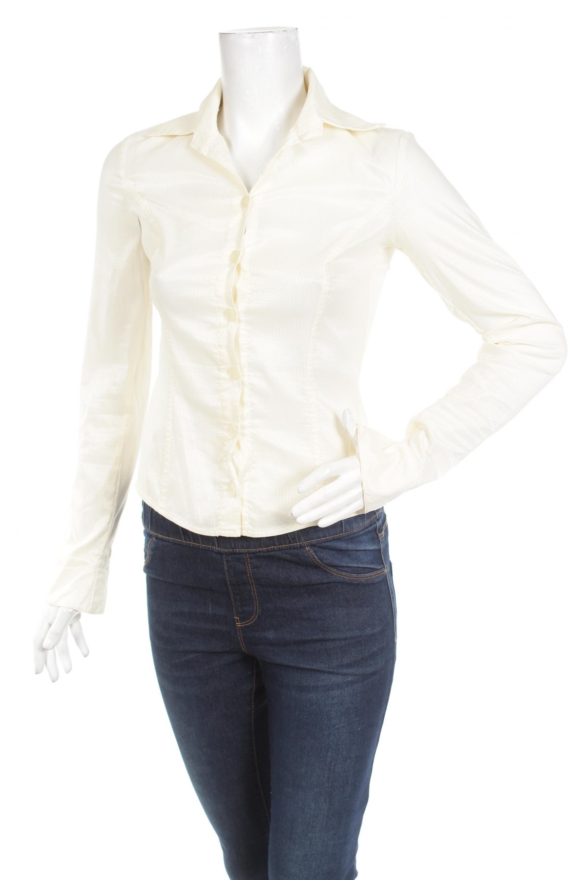 Γυναικείο πουκάμισο, Μέγεθος XS, Χρώμα  Μπέζ, Τιμή 15,98 €