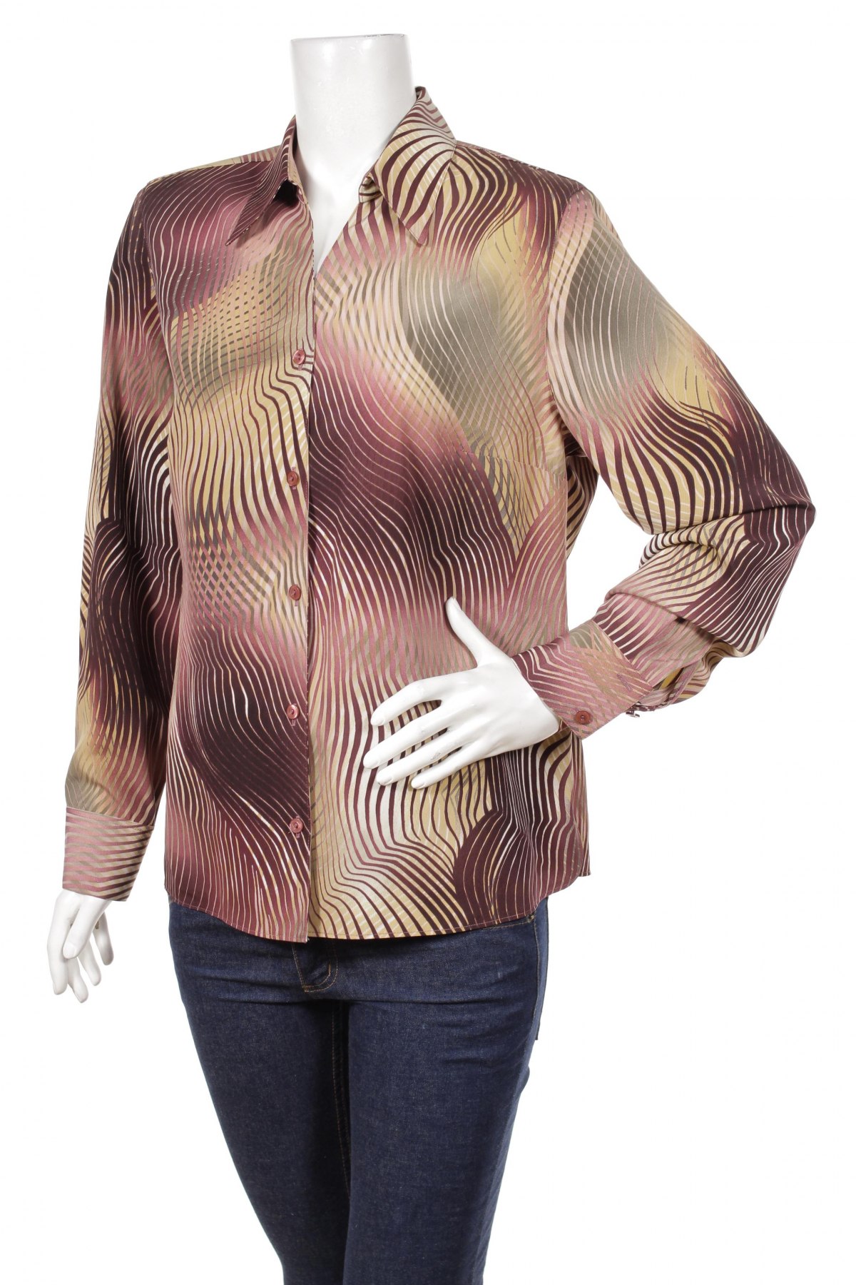 Γυναικείο πουκάμισο Erfo, Μέγεθος L, Χρώμα Πολύχρωμο, Τιμή 16,70 €